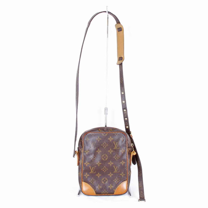 ジャンク『難あり』 
LOUIS VUITTON ルイ・ヴィトン 
 アマゾン M45236 ショルダーバッグ 
モノグラムキャンバス モノグラム