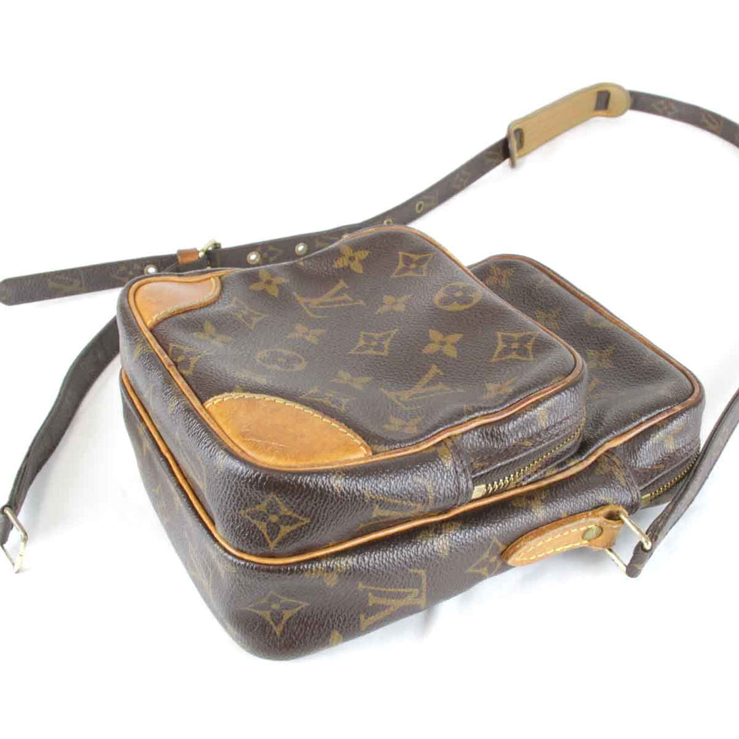 ジャンク『難あり』 
LOUIS VUITTON ルイ・ヴィトン 
 アマゾン M45236 ショルダーバッグ 
モノグラムキャンバス モノグラム