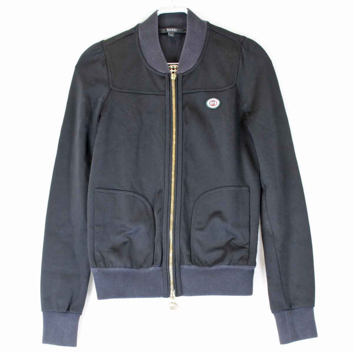 『USED』 
GUCCI グッチ 
 ジャージ 
ナイロン/コットン ブラック