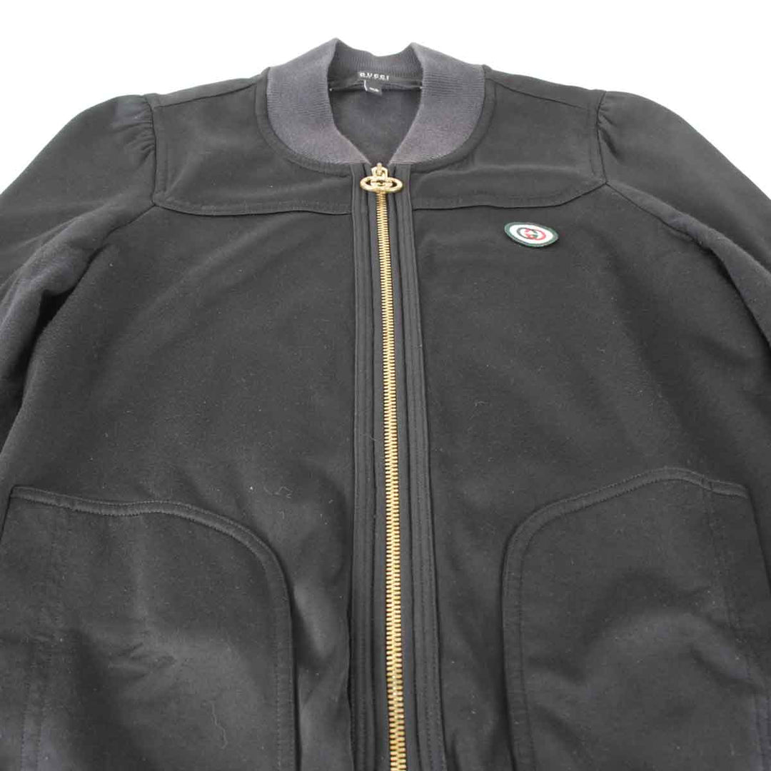 『USED』 
GUCCI グッチ 
 ジャージ 
ナイロン/コットン ブラック