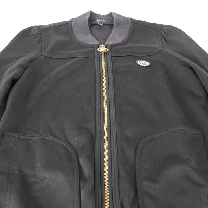 『USED』 
GUCCI グッチ 
 ジャージ 
ナイロン/コットン ブラック