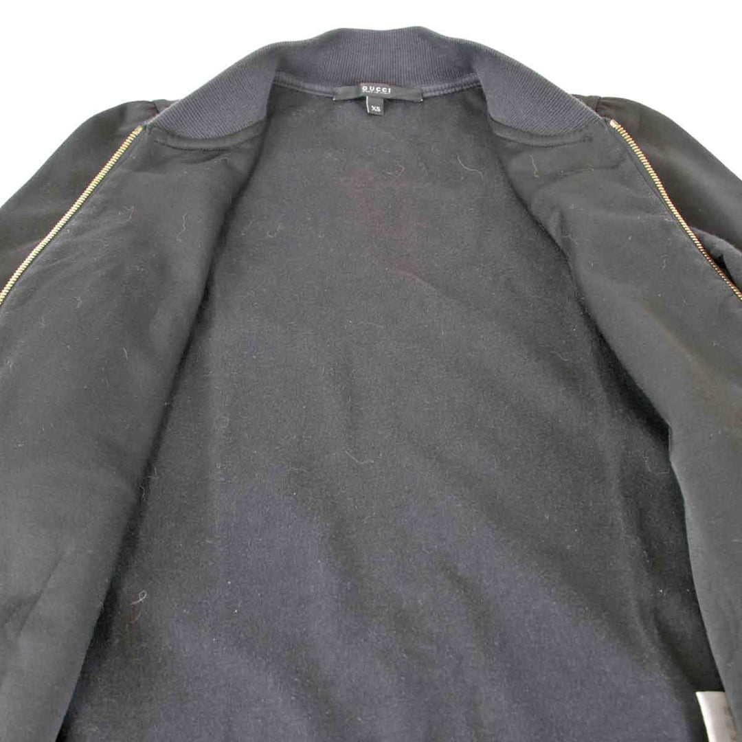 『USED』 
GUCCI グッチ 
 ジャージ 
ナイロン/コットン ブラック
