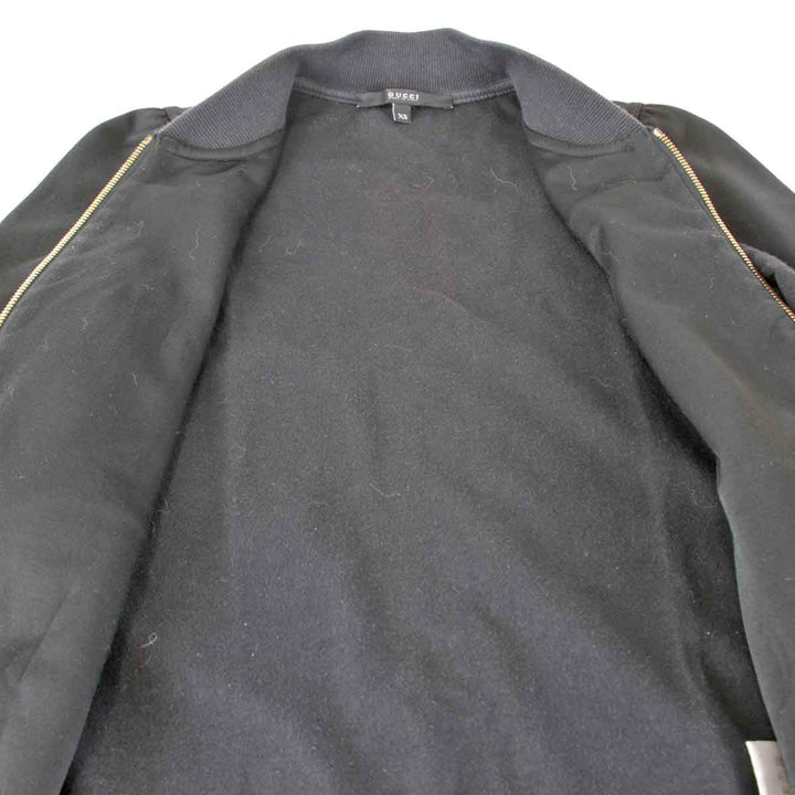 『USED』 
GUCCI グッチ 
 ジャージ 
ナイロン/コットン ブラック