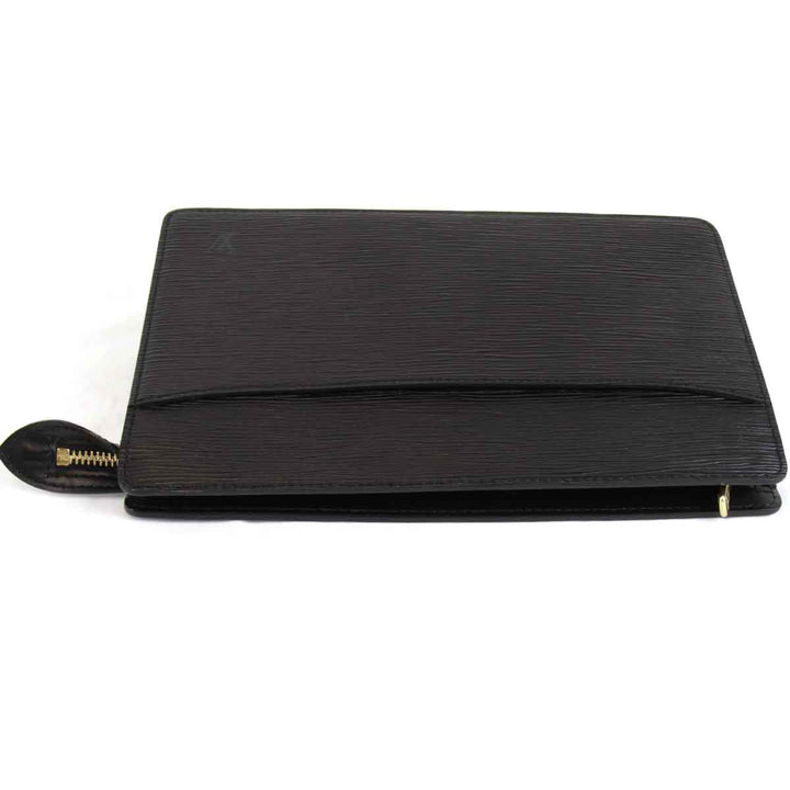 『USED』 
LOUIS VUITTON ルイ・ヴィトン 
 M52522 セカンドバッグ 
エピレザー ブラック