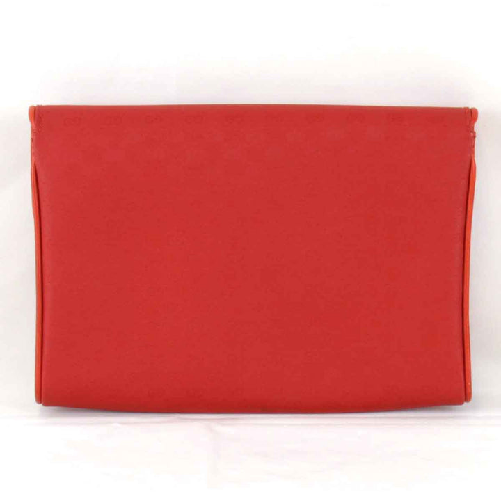 『USED』 
GUCCI グッチ 
 セカンドバッグ 
PVC/レザー  レッド