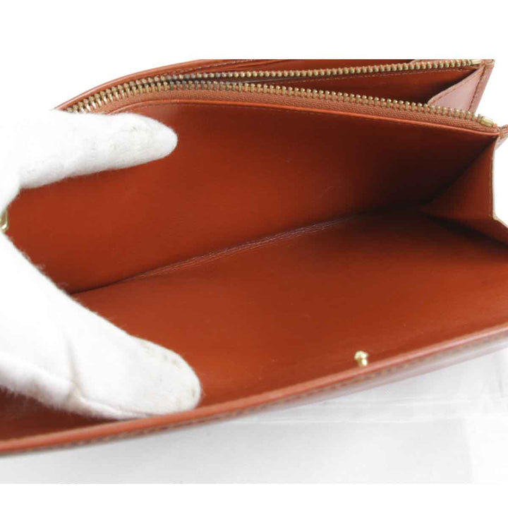 『USED』 
LOUIS VUITTON ルイ・ヴィトン 
 ポシェット・ポルトモネ・クレディ M6357 長財布 
エピレザー ブラウン