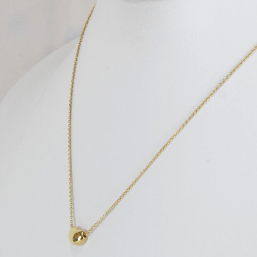 美品『USED』 K18 
TIFFANY&Co. Au750 エルサ・ペレッティ ビーン ネックレス
 3.6g
