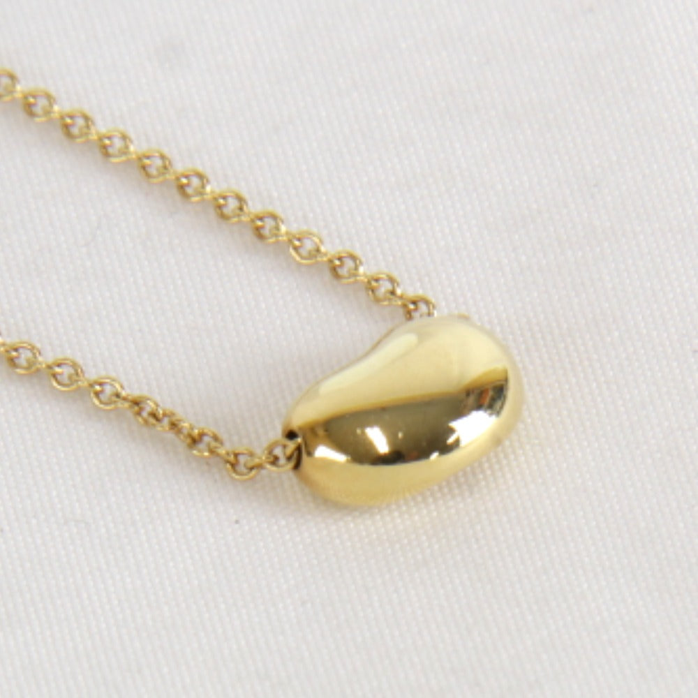 美品『USED』 K18 
TIFFANY&Co. Au750 エルサ・ペレッティ ビーン ネックレス
 3.6g