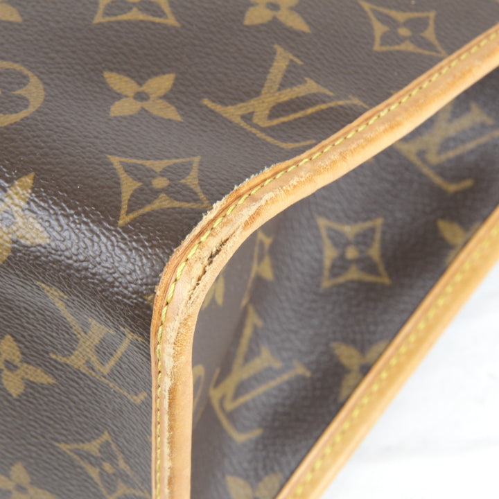 【価格改定】『USED』 
LOUIS VUITTON ルイ・ヴィトン 
 ポパンクール・オ M40007 ハンドバッグ 
モノグラムキャンバス モノグラム