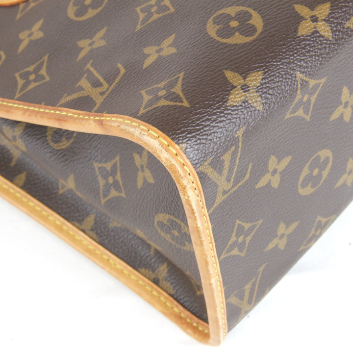 【価格改定】『USED』 
LOUIS VUITTON ルイ・ヴィトン 
 ポパンクール・オ M40007 ハンドバッグ 
モノグラムキャンバス モノグラム