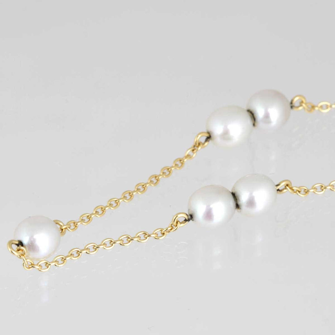 美品『USED』 
TASAKI タサキ 
 ブレスレット 
K18/パール ゴールド
