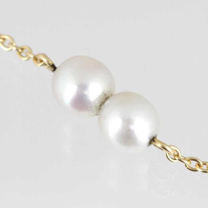 美品『USED』 
TASAKI タサキ 
 ブレスレット 
K18/パール ゴールド