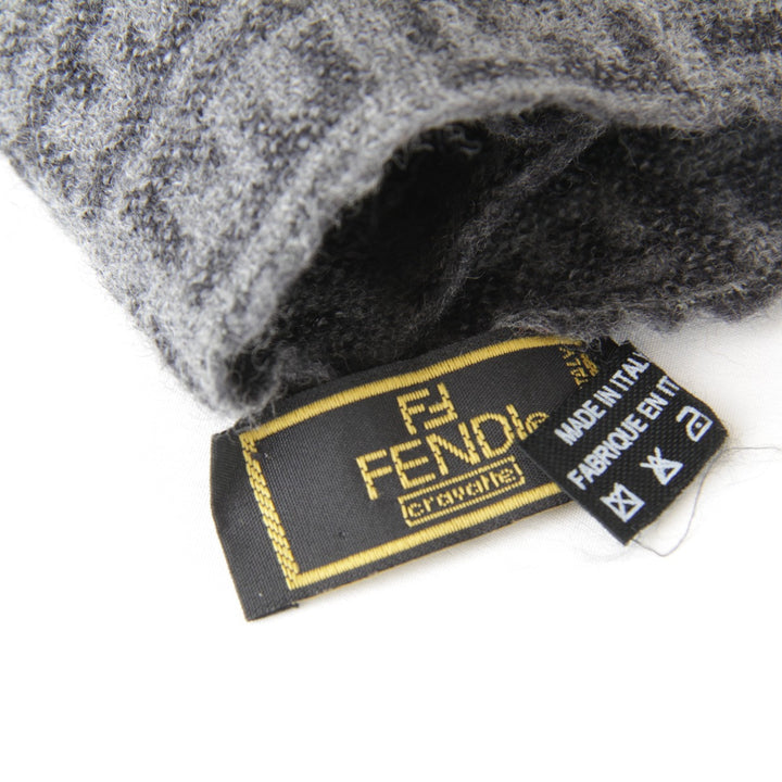 良品『USED』 
FENDI フェンディ 
 マフラー 
ウール グレー