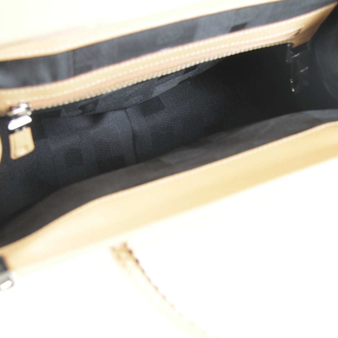 『USED』 
BALLY バリー 
 ハンドバッグ 
レザー ベージュ