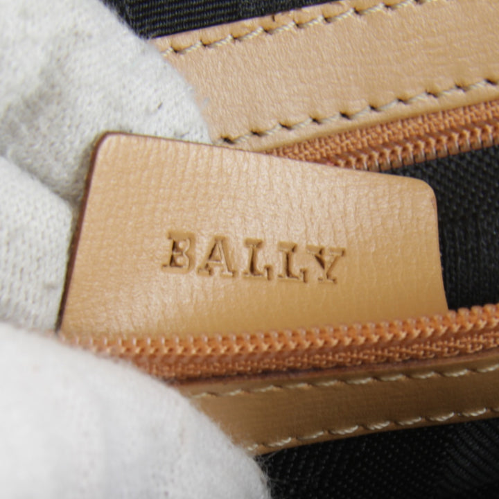 『USED』 
BALLY バリー 
 ハンドバッグ 
レザー ベージュ