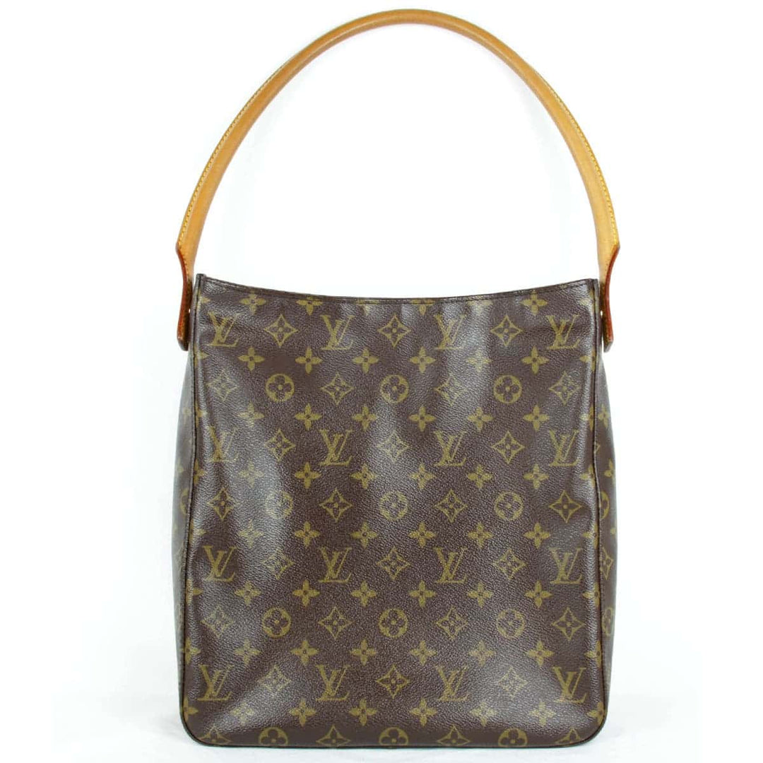 『USED』 
LOUIS VUITTON ルイ・ヴィトン 
 ルーピングGM M51145 ショルダーバッグ 
モノグラムキャンバス モノグラム