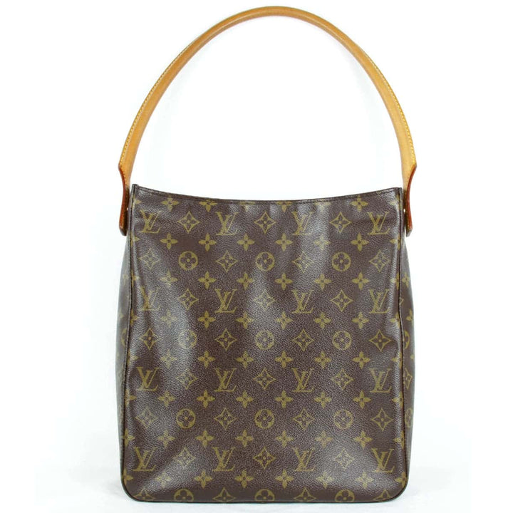 『USED』 
LOUIS VUITTON ルイ・ヴィトン 
 ルーピングGM M51145 ショルダーバッグ 
モノグラムキャンバス モノグラム