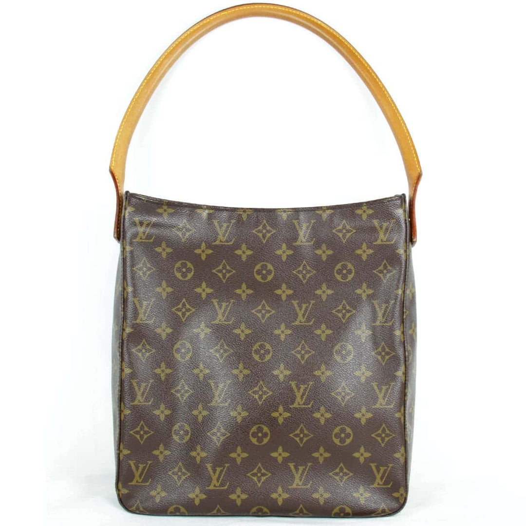 『USED』 
LOUIS VUITTON ルイ・ヴィトン 
 ルーピングGM M51145 ショルダーバッグ 
モノグラムキャンバス モノグラム