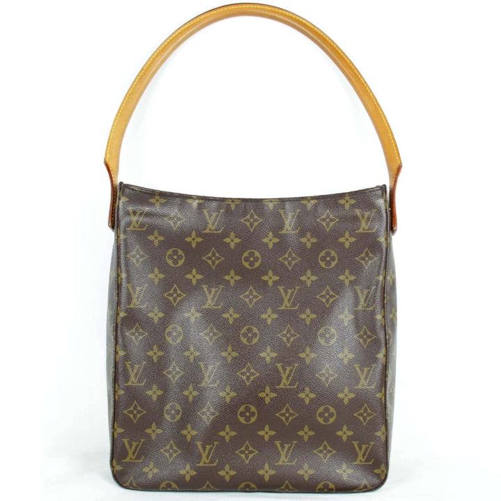 『USED』 
LOUIS VUITTON ルイ・ヴィトン 
 ルーピングGM M51145 ショルダーバッグ 
モノグラムキャンバス モノグラム