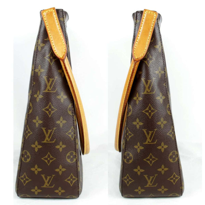 『USED』 
LOUIS VUITTON ルイ・ヴィトン 
 ルーピングGM M51145 ショルダーバッグ 
モノグラムキャンバス モノグラム