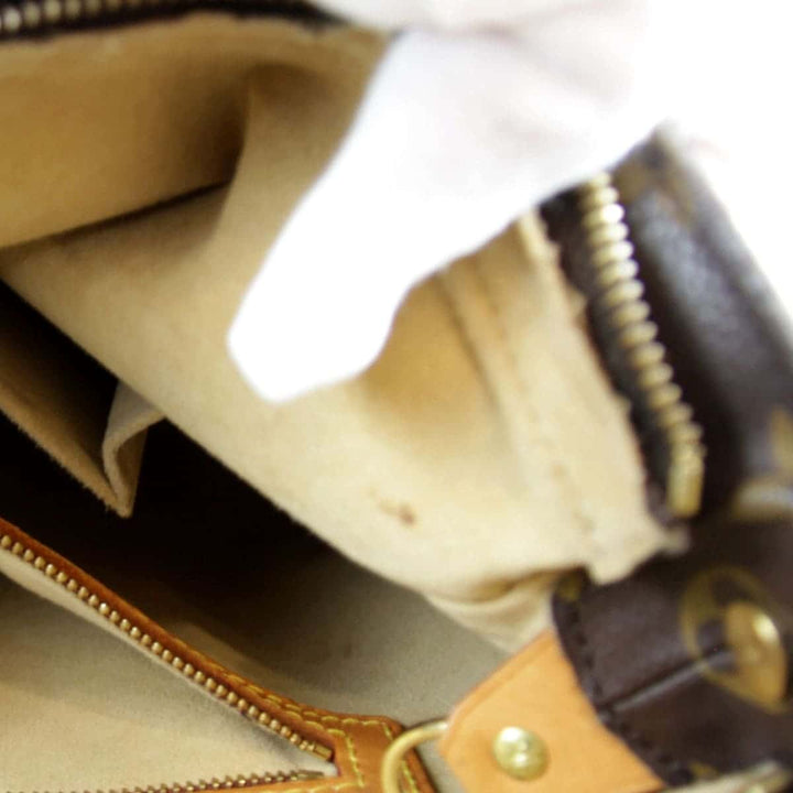 『USED』 
LOUIS VUITTON ルイ・ヴィトン 
 ルーピングGM M51145 ショルダーバッグ 
モノグラムキャンバス モノグラム