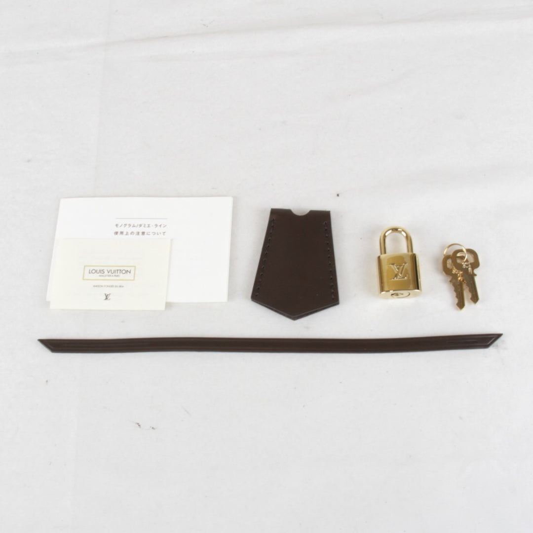 美品『USED』 
LOUIS VUITTON ルイ・ヴィトン 
 ヴェローナPM N41117 ハンドバッグ 
ダミエキャンバス ブラウン