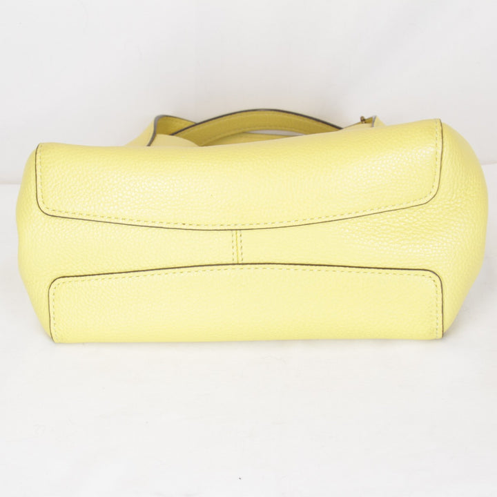 美品『USED』 
COACH コーチ 
 L2098-78800 ハンドバッグ 
レザー イエロー