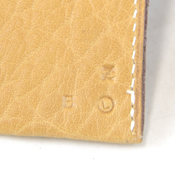 良品『USED』 
HERMES エルメス 
 アリーヌ 〇L刻印 ショルダーバッグ 
レザー オレンジキャメル 薄型 高級 ハイブランド タイムレス