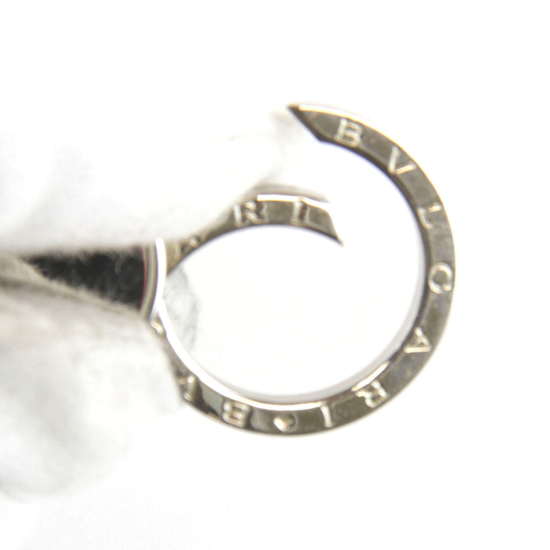『USED』 
BVLGARI ブルガリ 
 ネックストラップ ストラップ 
レザー/メタル  シルバーカラー×ダークブラウン