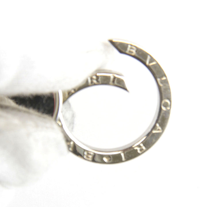 『USED』 
BVLGARI ブルガリ 
 ネックストラップ ストラップ 
レザー/メタル  シルバーカラー×ダークブラウン