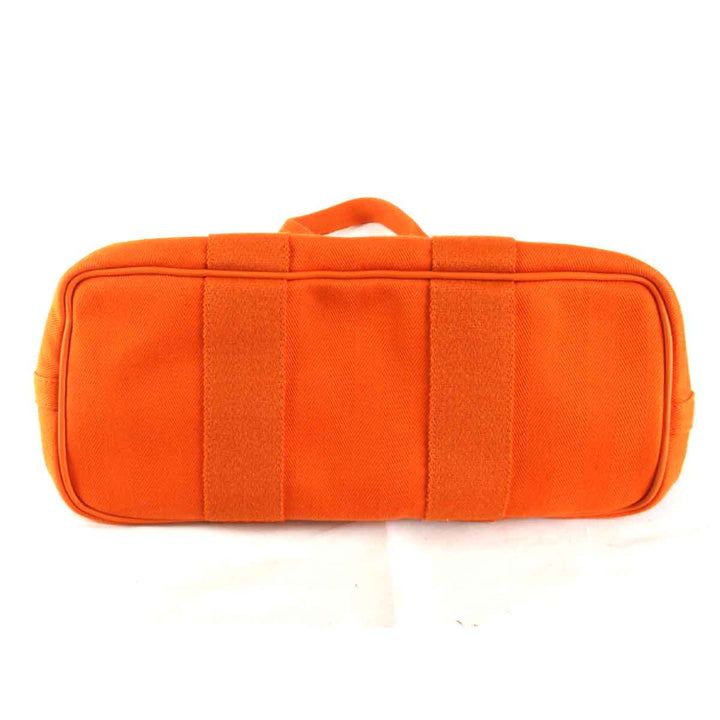 『USED』 
HERMES エルメス 
 ヴァルパライソPM □P刻印 ハンドバッグ 
レザー/キャンバス オレンジ