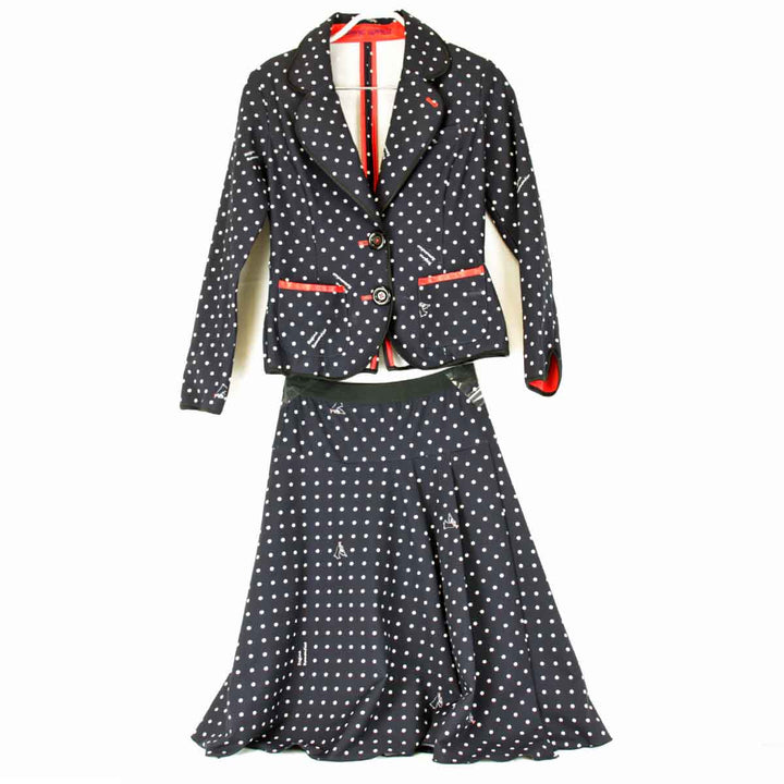 良品『USED』 
 
 Regina Romantico セットアップ 
ポリエステル/ポリウレタン  ダークネイビー