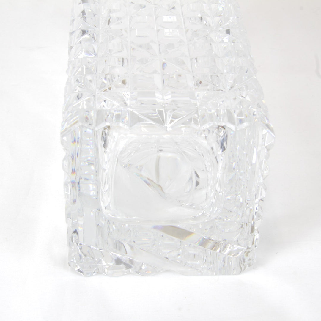 良品『USED』 
 
 HOYAクリスタル カットガラス 花器 花瓶 
クリスタルガラス クリア