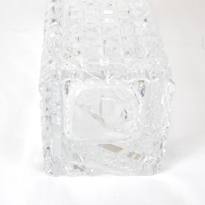 良品『USED』 
 
 HOYAクリスタル カットガラス 花器 花瓶 
クリスタルガラス クリア