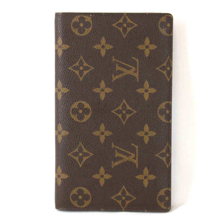 美品『USED』 
LOUIS VUITTON ルイ・ヴィトン 
 アジェンダオリゾンタル R20008 手帳カバー 
モノグラムキャンバス ブラウン