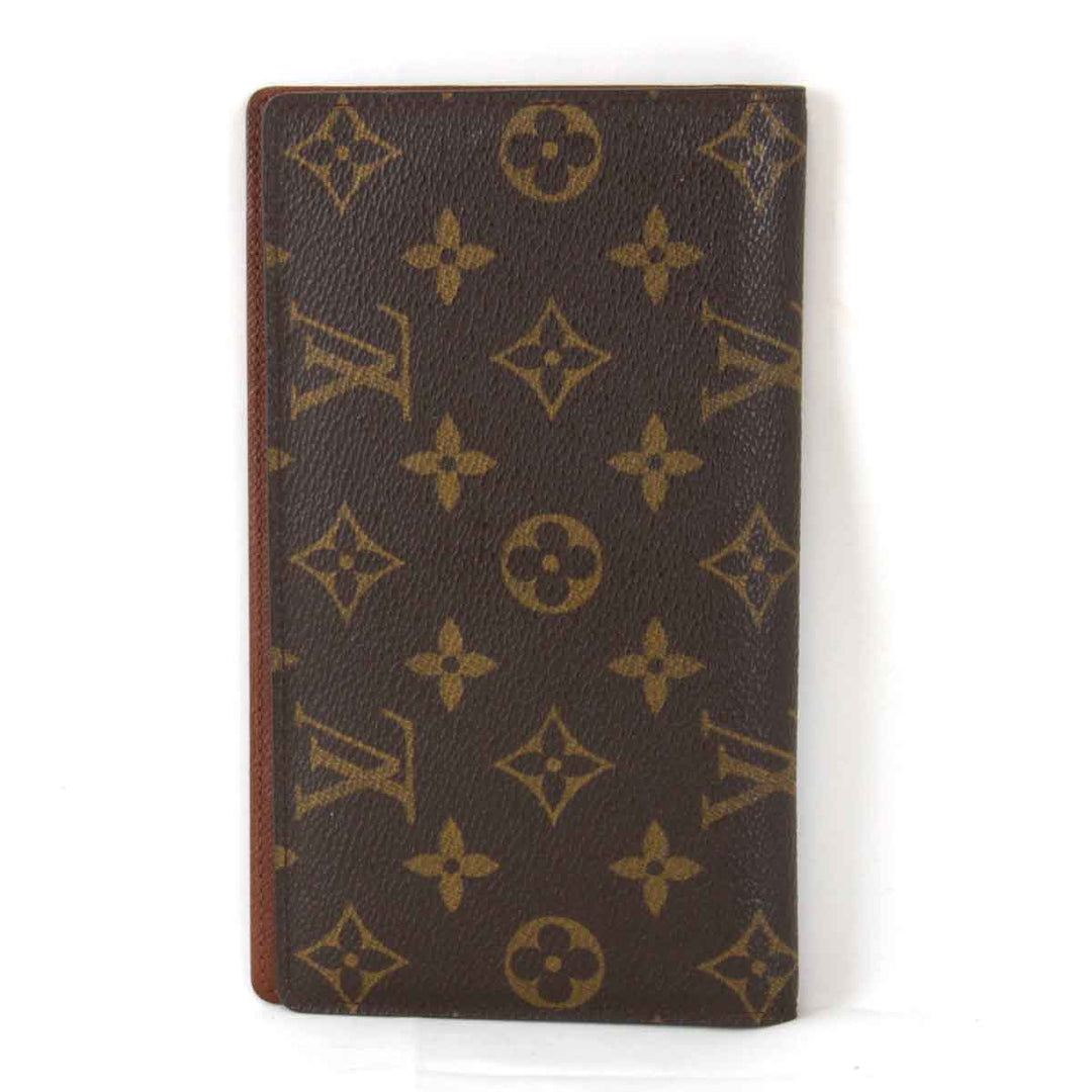 美品『USED』 
LOUIS VUITTON ルイ・ヴィトン 
 アジェンダオリゾンタル R20008 手帳カバー 
モノグラムキャンバス ブラウン