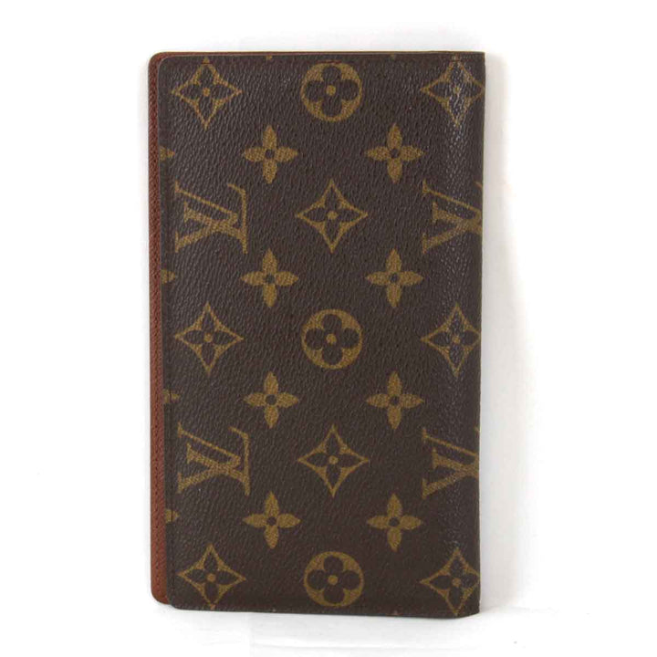 美品『USED』 
LOUIS VUITTON ルイ・ヴィトン 
 アジェンダオリゾンタル R20008 手帳カバー 
モノグラムキャンバス ブラウン