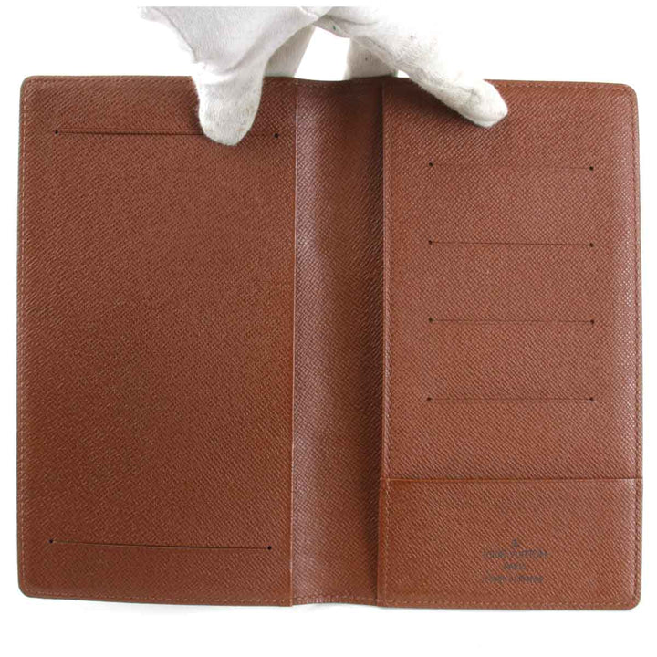 美品『USED』 
LOUIS VUITTON ルイ・ヴィトン 
 アジェンダオリゾンタル R20008 手帳カバー 
モノグラムキャンバス ブラウン