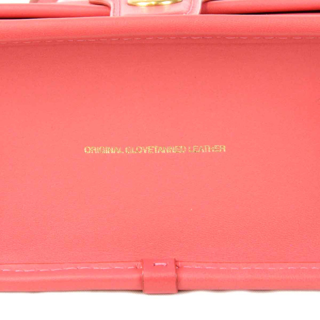 美品『USED』 
COACH コーチ 
 ウィリストップハンドル18 M2081-5789 ショルダーバッグ 
レザー ピンク