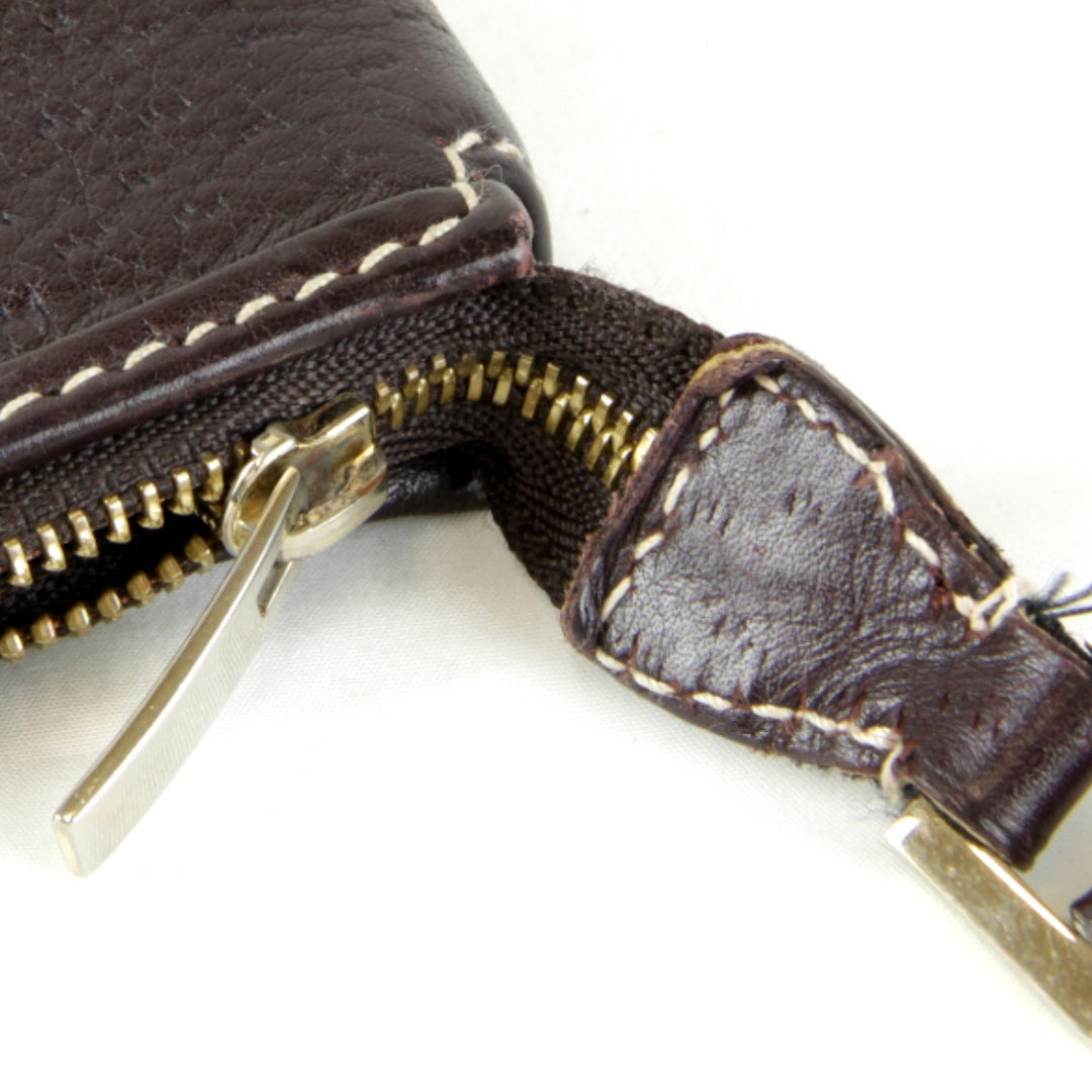 【価格改定】良品『USED』 
Salvatore Ferragamo フェラガモ 
 ショルダーバッグ 
レザー ブラウン