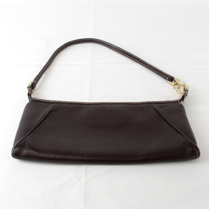 【価格改定】良品『USED』 
Salvatore Ferragamo フェラガモ 
 ショルダーバッグ 
レザー ブラウン