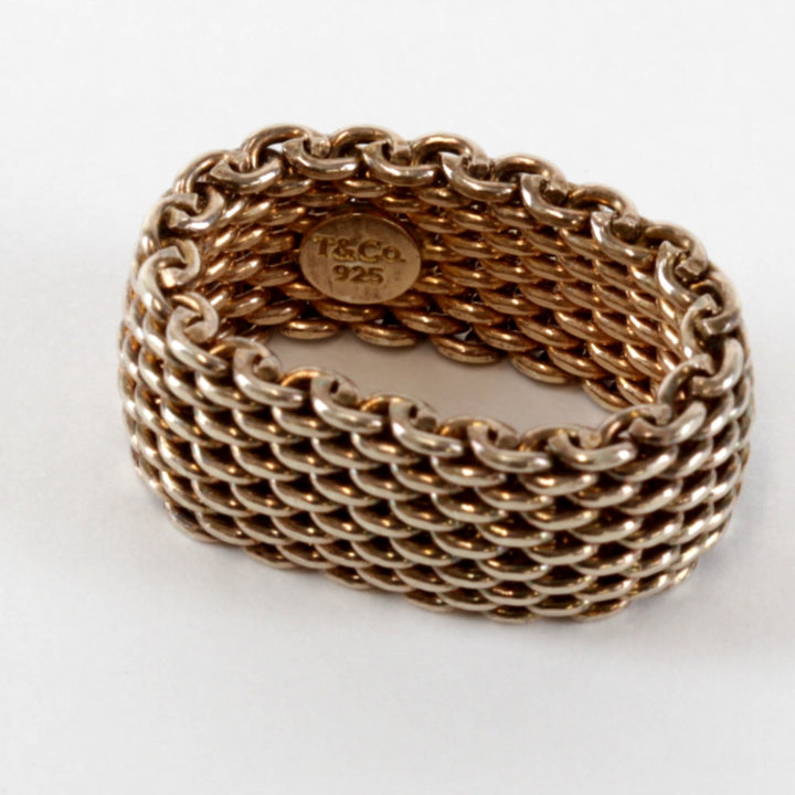 『USED』 シルバー925 
TIFFANY&Co. サマセット リング・指輪
 8.3g