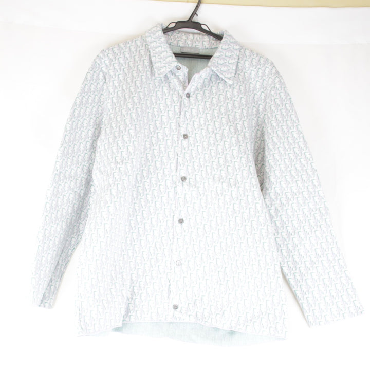 【価格改定】美品『USED』 
Christian Dior クリスチャンディオール 
 023M550AT099 長袖シャツ 
コットン マルチカラー