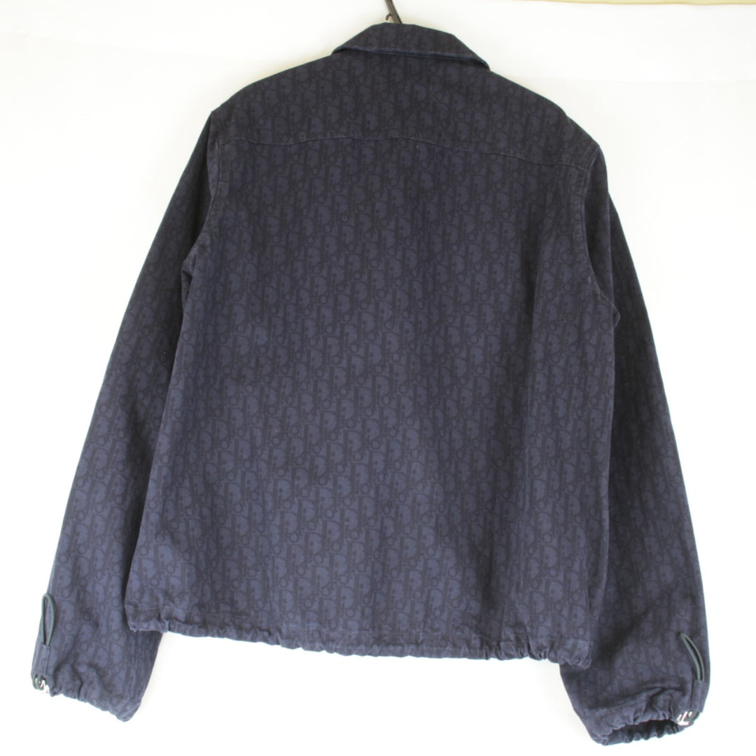 美品『USED』 
Christian Dior クリスチャンディオール 
 243D587AY517 ブルゾン 
コットン ネイビー