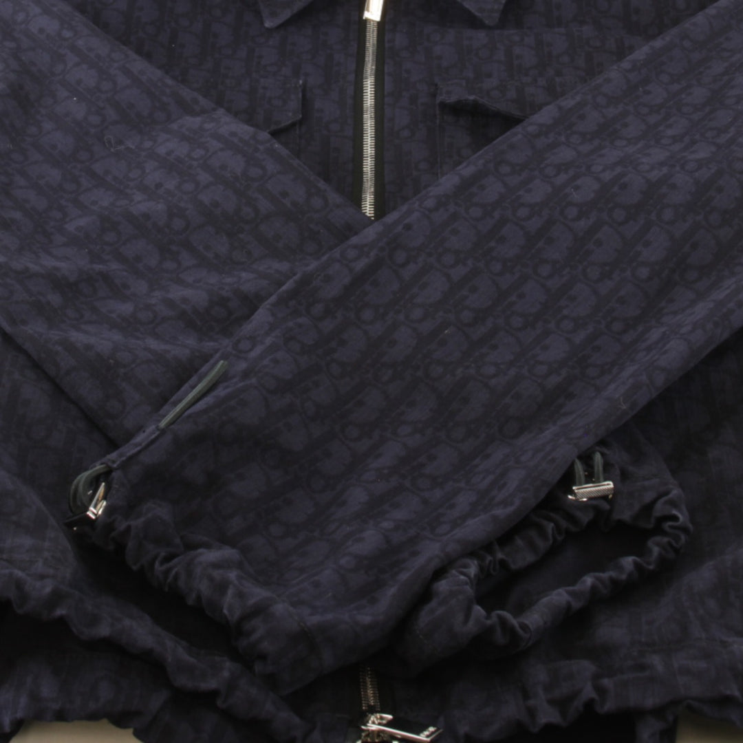 美品『USED』 
Christian Dior クリスチャンディオール 
 243D587AY517 ブルゾン 
コットン ネイビー