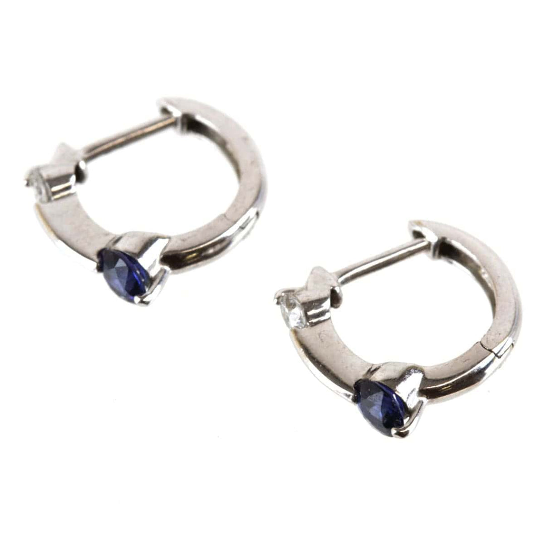 『USED』 K18WG 
ピアス
 ダイヤモンド 0.05 1.7g