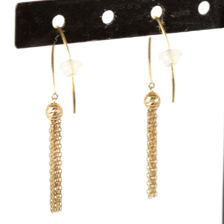 美品『USED』 K18 
ピアス
 1.3g