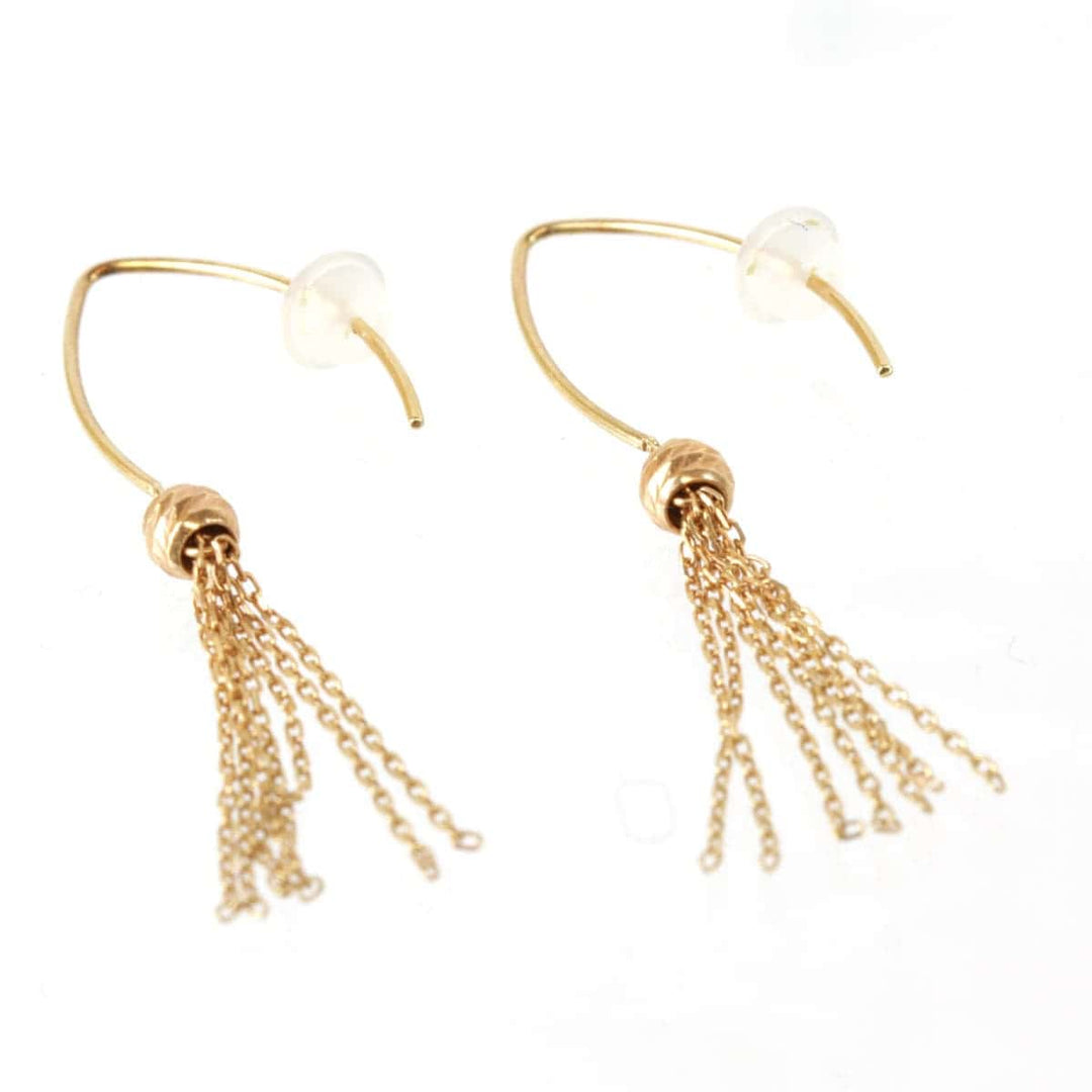 美品『USED』 K18 
ピアス
 1.3g