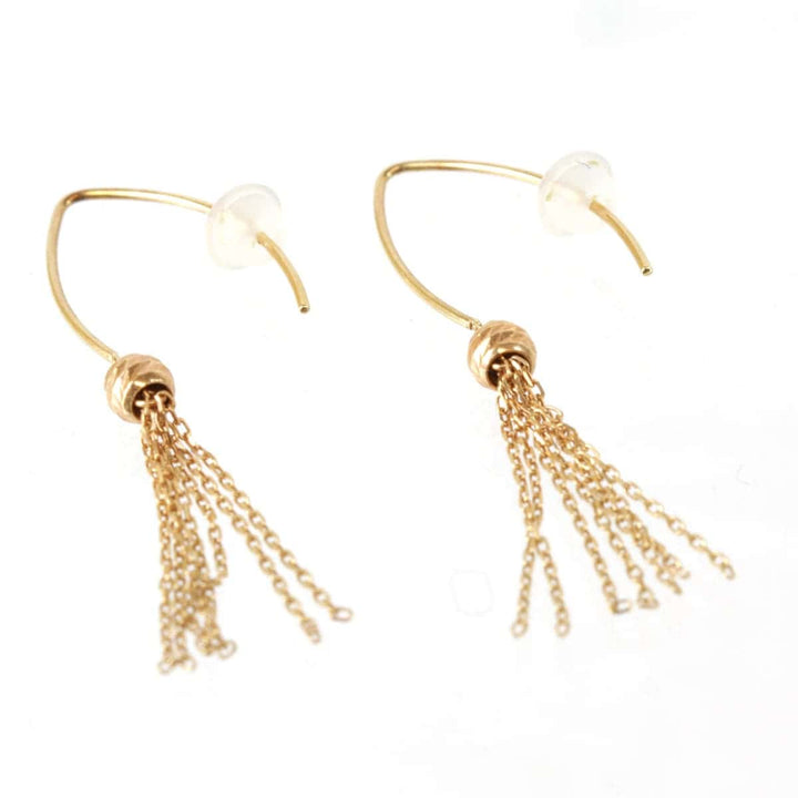 美品『USED』 K18 
ピアス
 1.3g