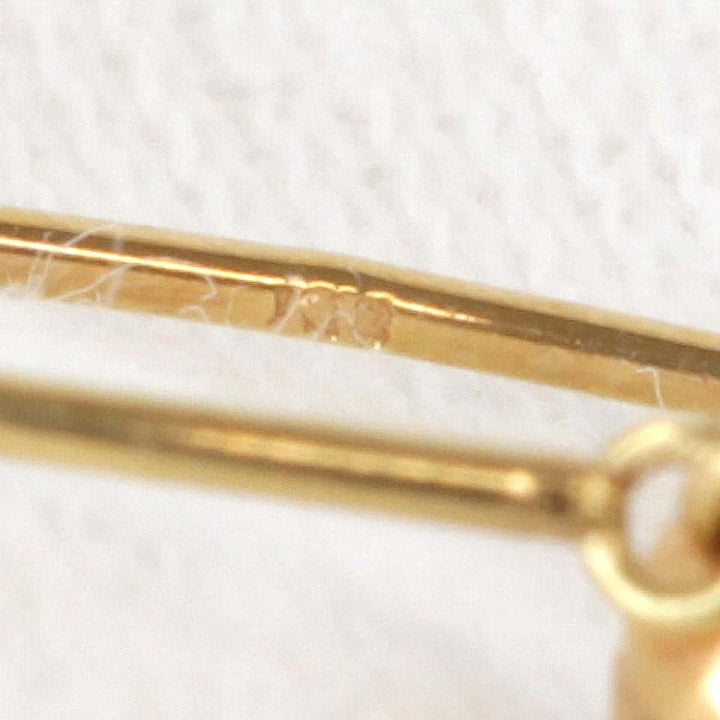 美品『USED』 K18 
ピアス
 1.3g